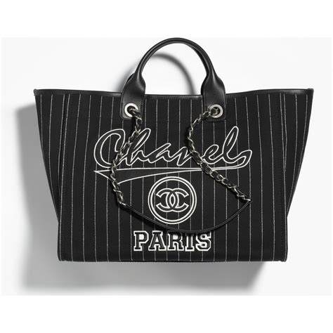 chanel shopping bag cotton